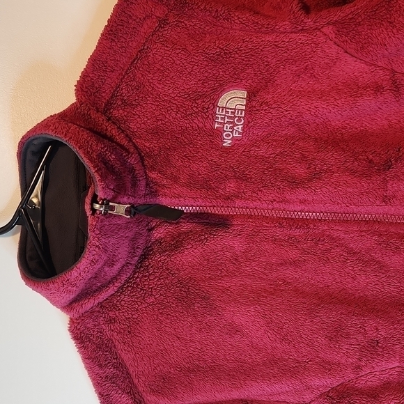 The North Face Full Zip Fleece Jacket Sweater Women's Size S/P Purple - Picture 4 of 11